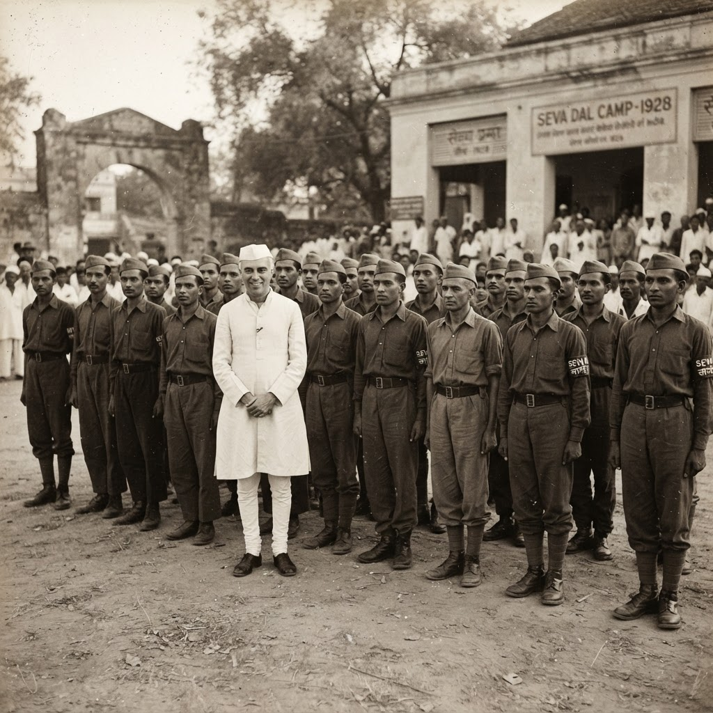 Historic Seva Dal volunteers